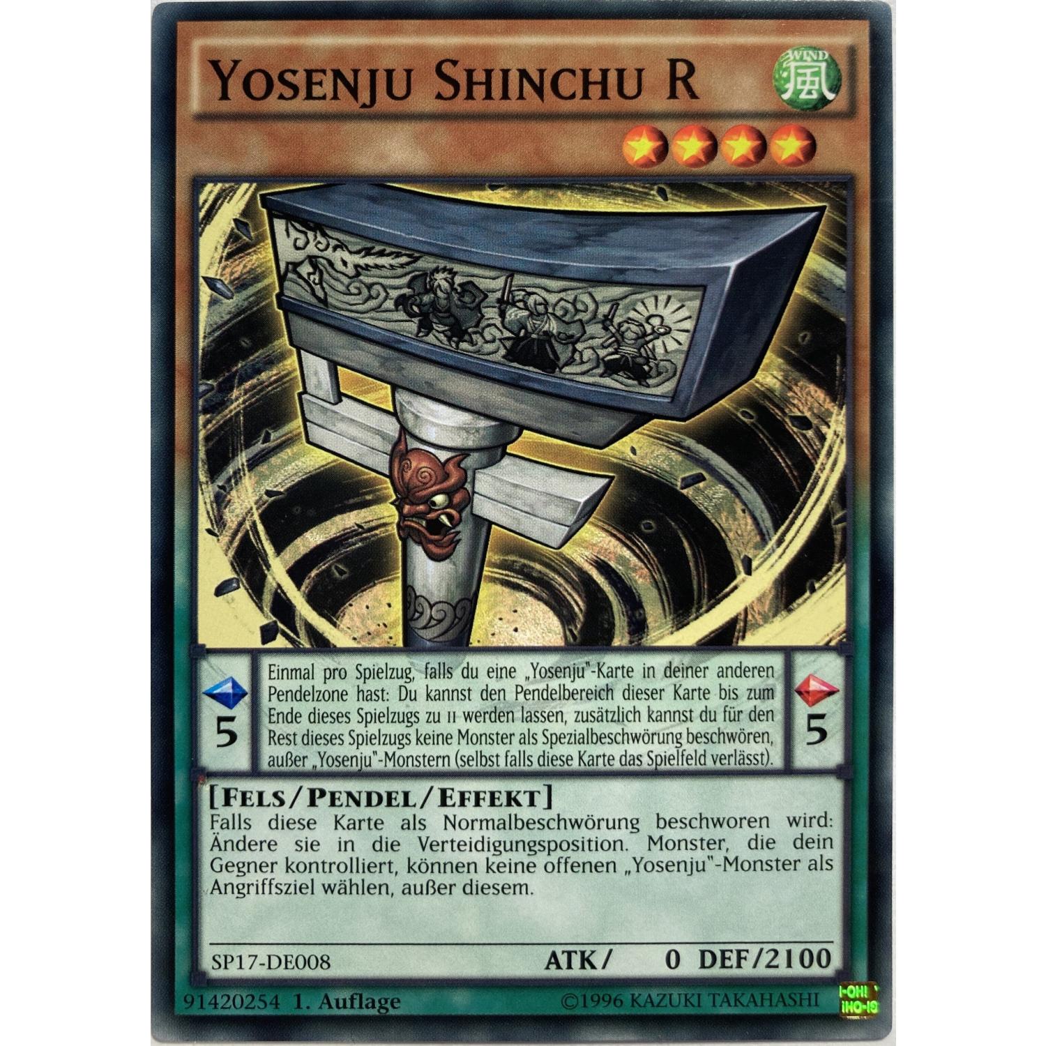 Yosenju Shinchu R 1. Auflage SP17-DE008 Common