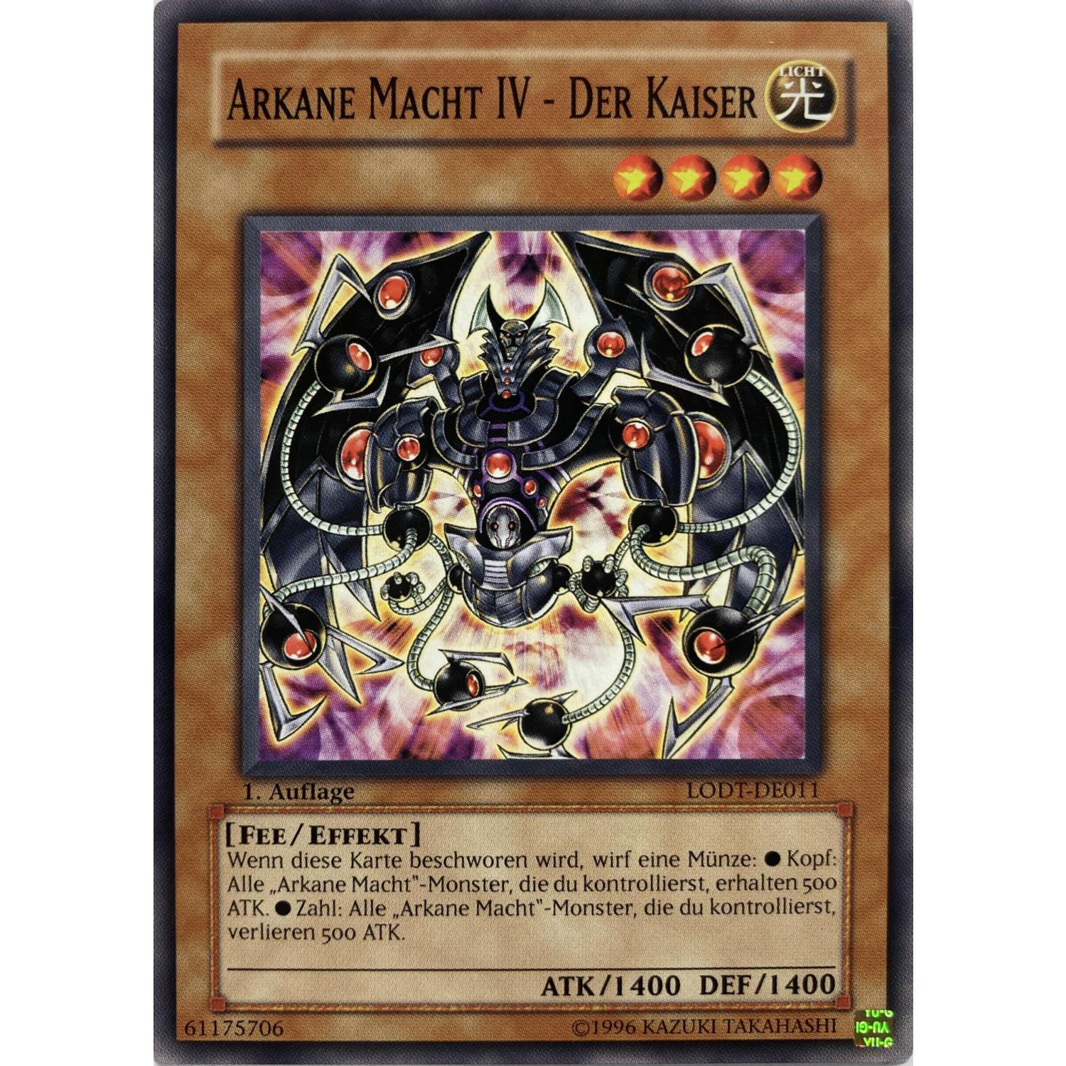 Arkane Macht IV Der Kaiser 1. Auflage LODT-DE011 Common