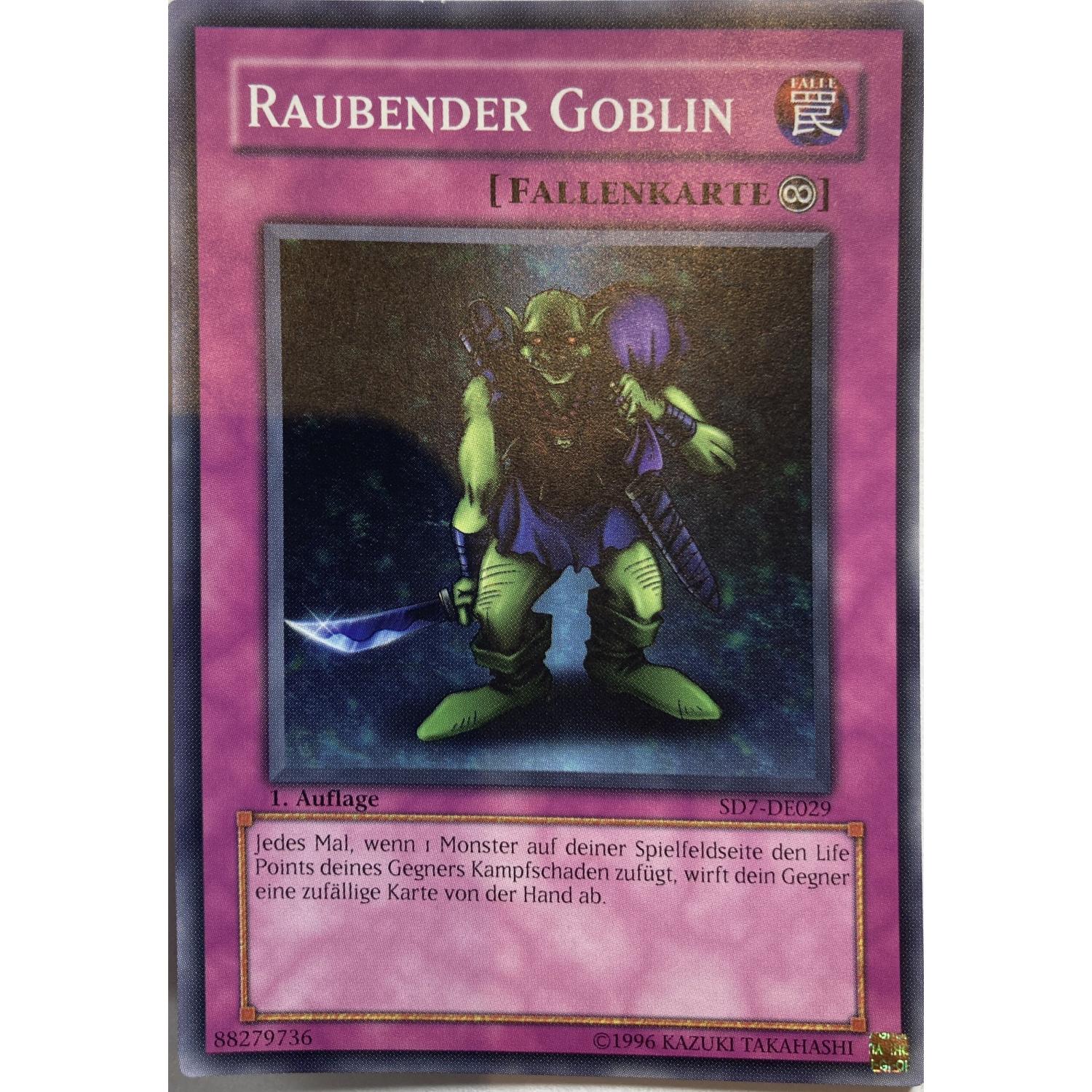 Raubender Goblin 1. Auflage SD7-DE029 Common