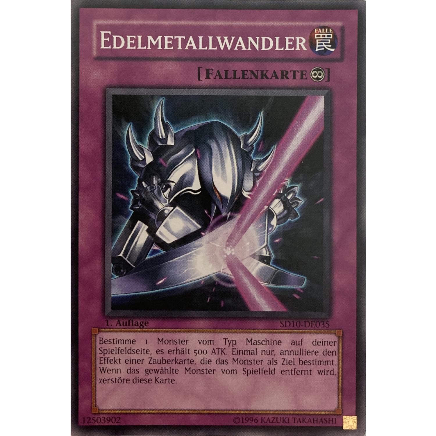 Edelmetallwandler 1. Auflage SD10-DE035 Common