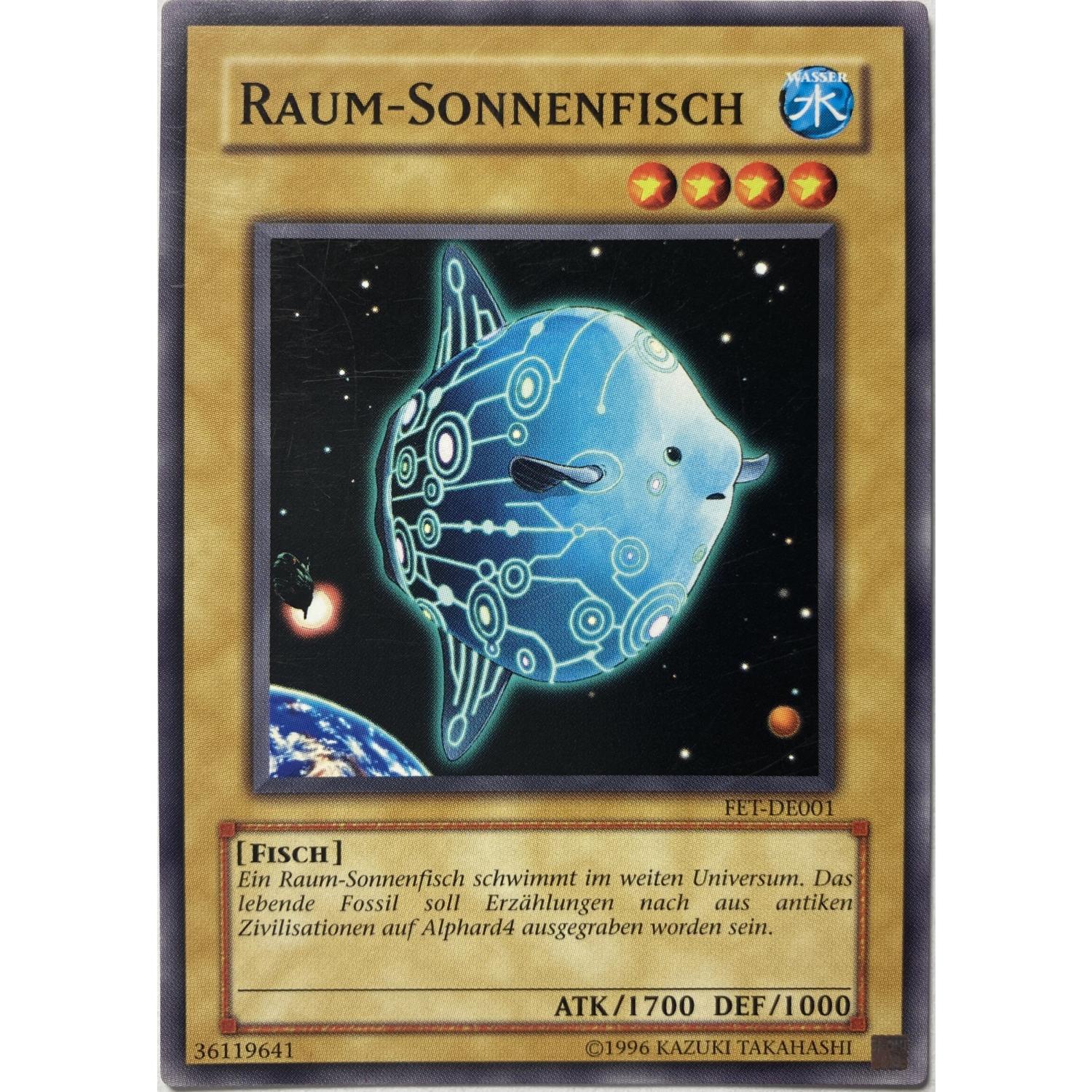 Raum-Sonnenfisch FET-DE001 Common | EX