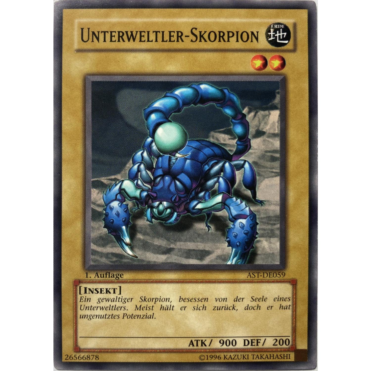 Unterweltler-Skorpion 1. Auflage AST-DE059 Common | EX