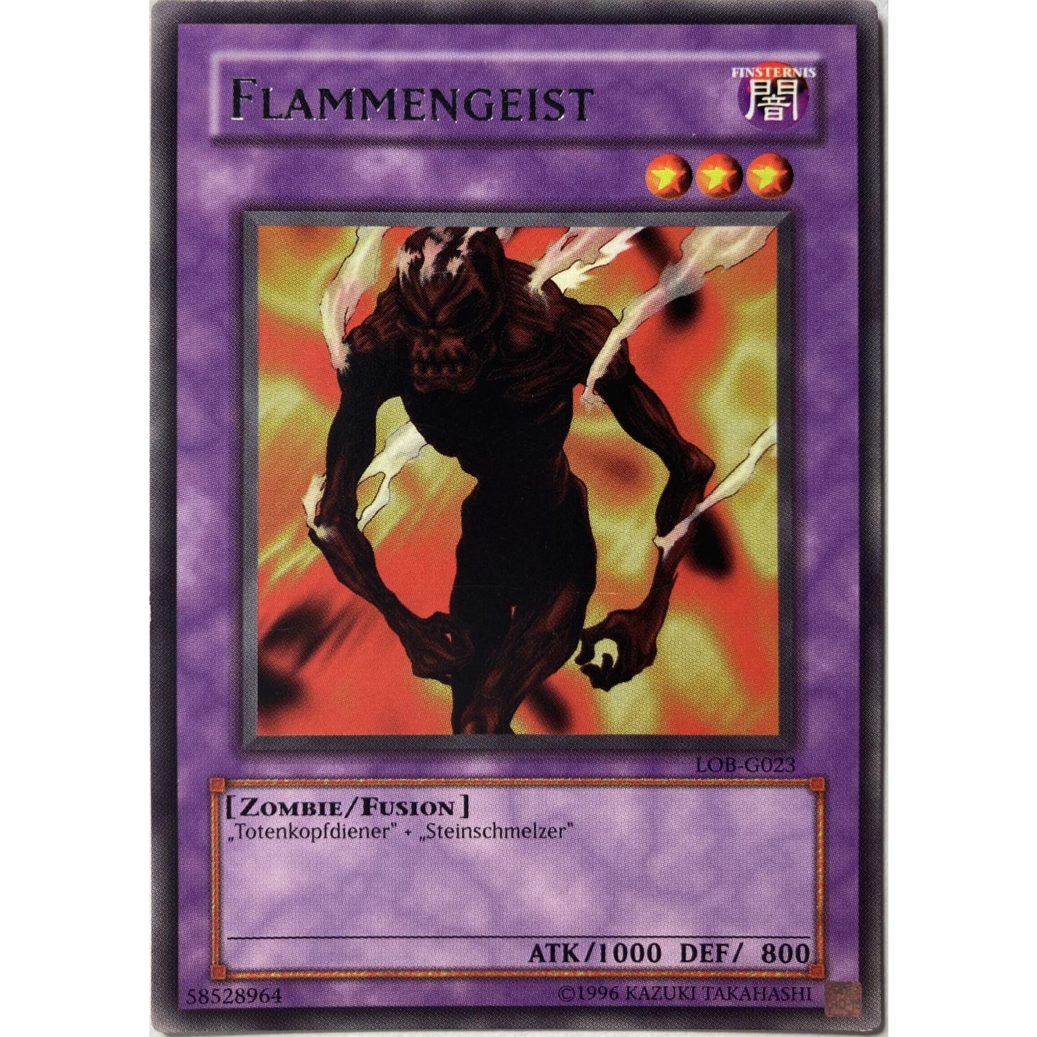 Flammengeist LOB-G023 Rare | EX