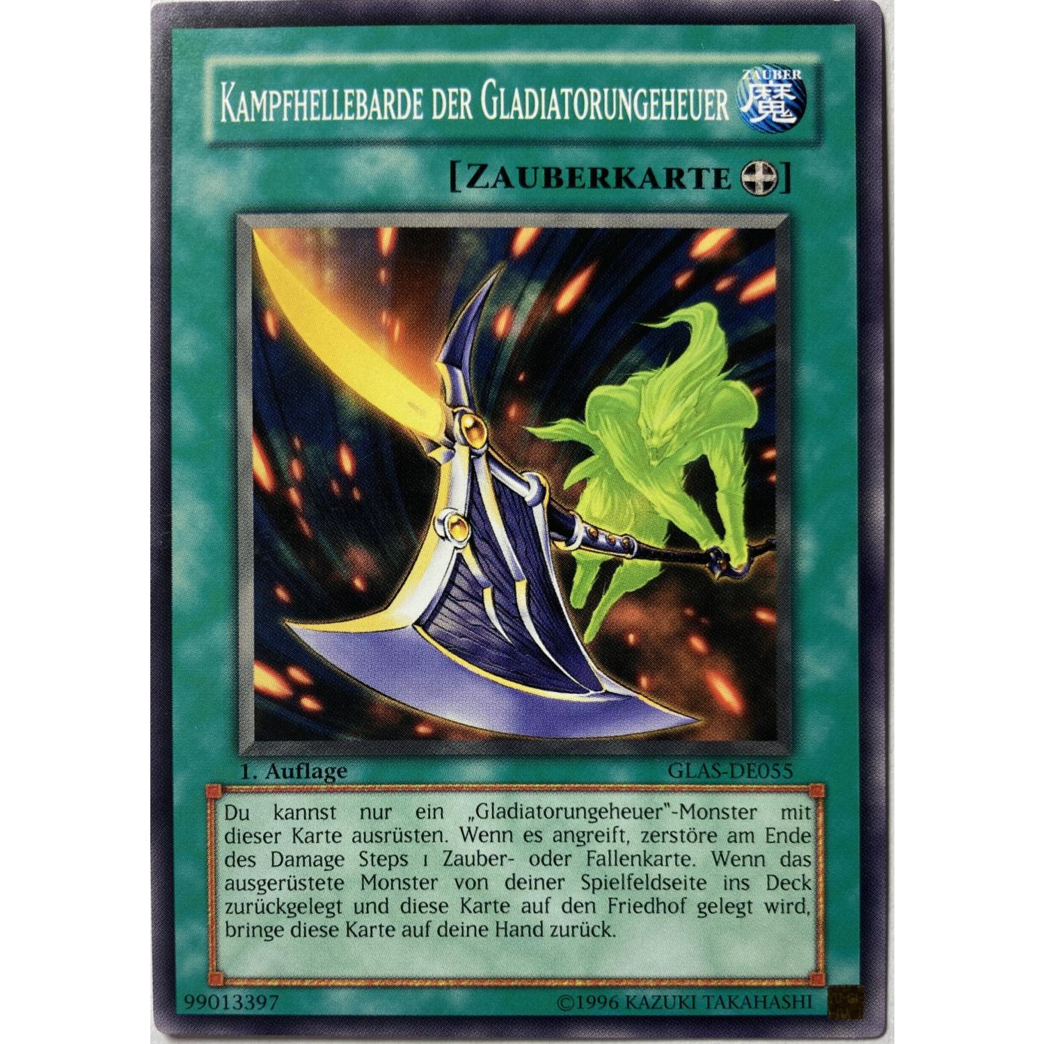 Kampfhellebarde der Gladiatorungeheuer 1. Auflage GLAS-DE055 Common | EX