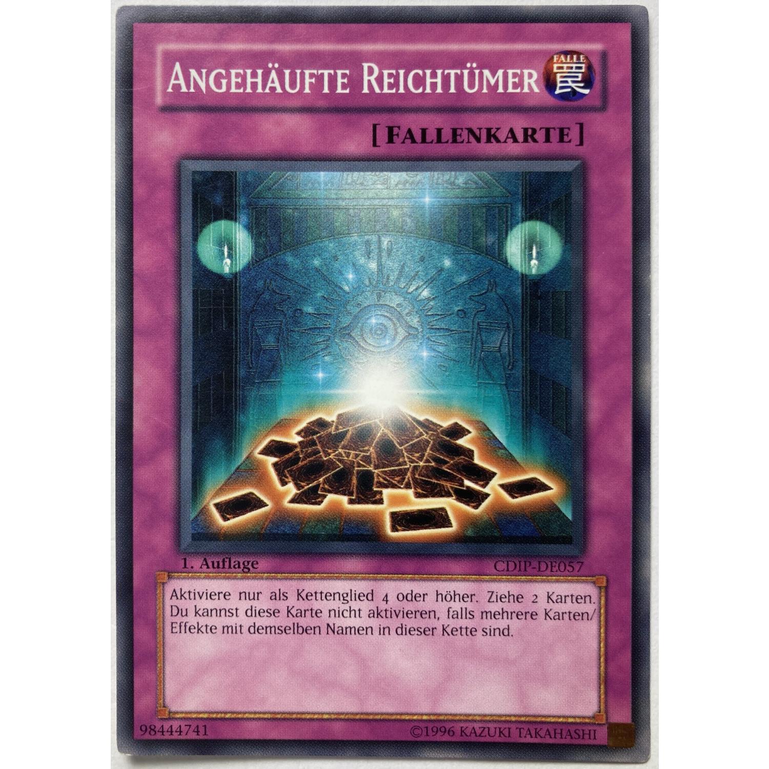 Angehäufte Reichtümer 1. Auflage CDIP-DE057 Common | EX